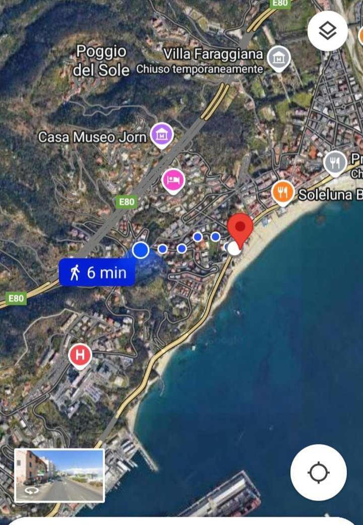 Albergo Belvedere Albissola Marina Exteriér fotografie